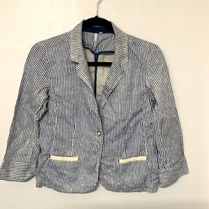 Michael Stars Women’s 100% Linen Blazer